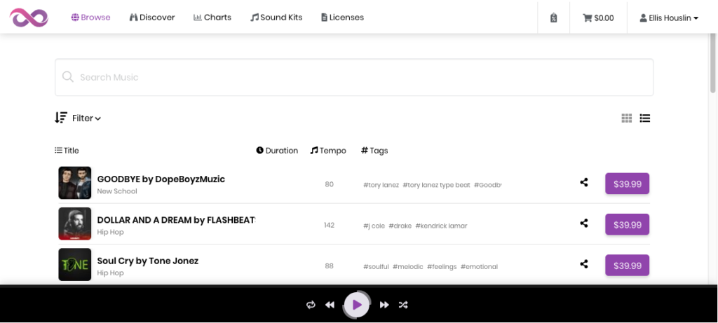 Best WordPress Themes for Beat Selling Websites and beat stores 9 dJm8Sd4kc1hdPRJn44foO20qzRxBNTMI