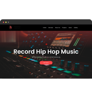 Local Recording Studio Elementor Template Kit