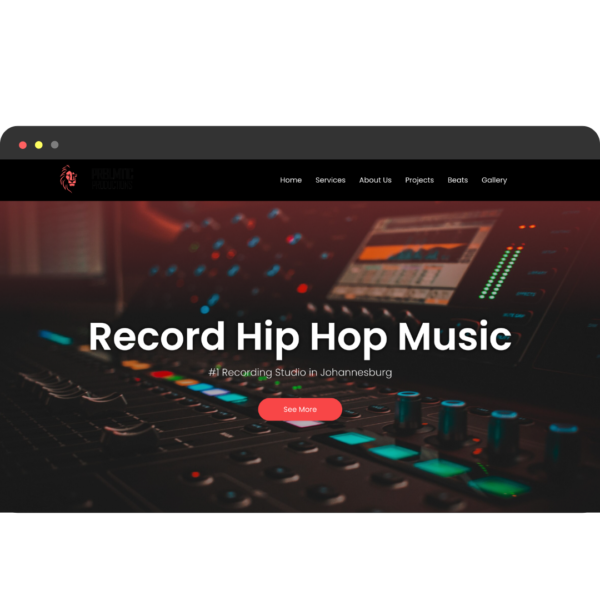 Local Recording Studio Elementor Template Kit